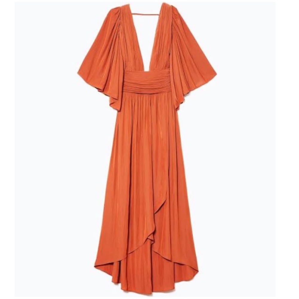 NWT- Terracota High low Dress